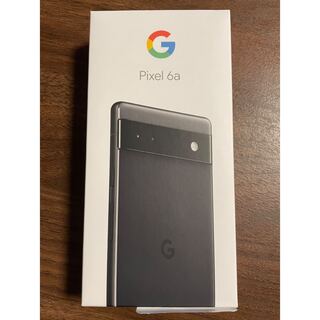 グーグルピクセル(Google Pixel)のGoogle Pixel 6a Charcoal 128 GB(スマートフォン本体)