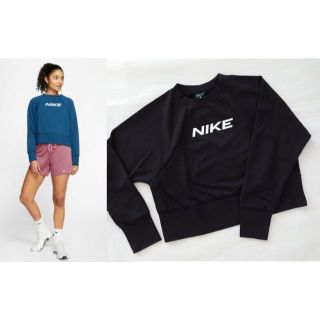 ナイキ(NIKE)のNIKE ナイキ ドライフィット ドルマン ロゴ スウェット 定価7150円(トレーナー/スウェット)