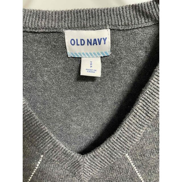 Old Navy(オールドネイビー)のOLD NAVY オールドネイビー セーター vネック アーガイル メンズのトップス(ニット/セーター)の商品写真