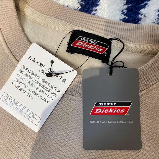 Dickies(ディッキーズ)のM新品ディッキーズポケット付きビッグシルエットゆるだぼスウェットトレーナー裏起毛 レディースのトップス(トレーナー/スウェット)の商品写真