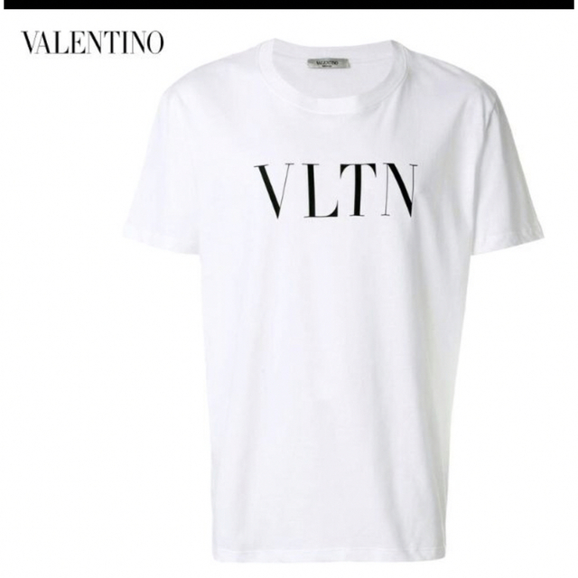 VALENTINO(ヴァレンティノ)のヴァレンティノ　Tシャツ黒ロゴ レディースのトップス(Tシャツ(半袖/袖なし))の商品写真