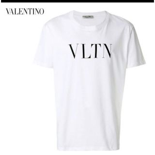 ヴァレンティノ(VALENTINO)のヴァレンティノ　Tシャツ黒ロゴ(Tシャツ(半袖/袖なし))