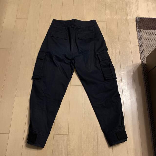 本物ディオールオム19AWカーゴパンツDIORロゴプレートDIORHOMME正規