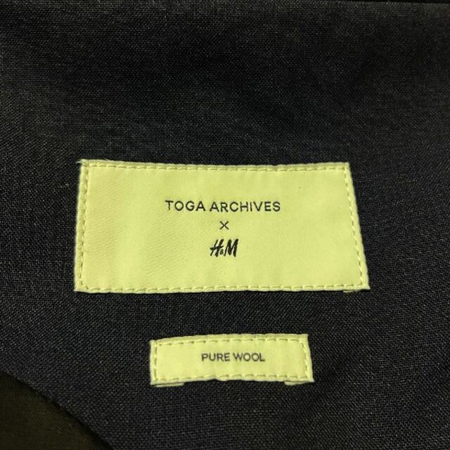 【新品】TOGA ARCHIVES x H&M バックオープン ジャケット 4