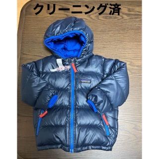 パタゴニア(patagonia)のパタゴニア　patagonia ダウン　90cm 2T 紺色　クリーニング済み(コート)