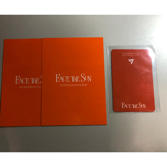 SEVENTEEN(セブンティーン)のseventeen セブチ face the sun ホシ トレカ セット エンタメ/ホビーのタレントグッズ(アイドルグッズ)の商品写真