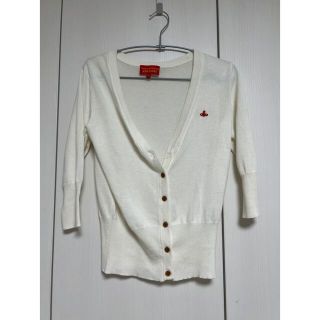 ヴィヴィアン(Vivienne Westwood) カーディガン(レディース)(ホワイト