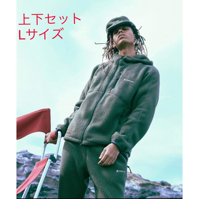 Olive Snow Peak WDS フリース Lセットアップ - www.lexchance.it