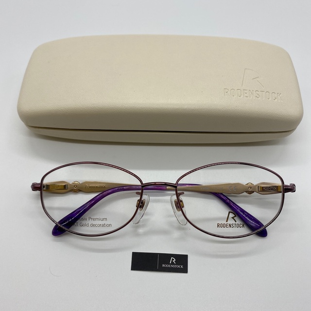 K18飾り メガネフレーム RODENSTOCK EXCLUSIV R0262