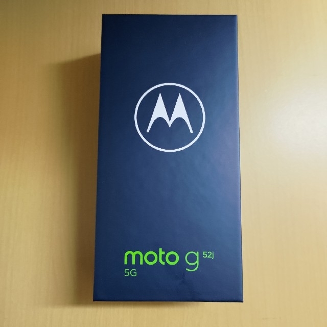 MOTOROLA スマートフォン moto g52j 5G インクブラック PA