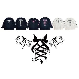 ミルクボーイ(MILKBOY)のkuromi×KRY ロングスリーブTシャツ(Tシャツ(長袖/七分))