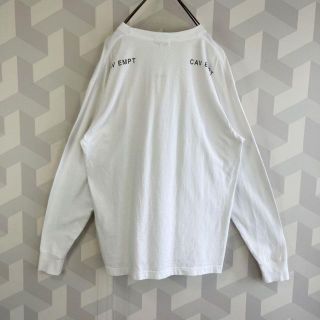 【C.E cavempt】シーイー サイズL 長袖Tシャツ ロンT 白の通販 by