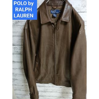 ポロラルフローレン(POLO RALPH LAUREN)のポロラルフローレン　レザージャケット　POLO SPORT RRL　ポニーロゴ(レザージャケット)