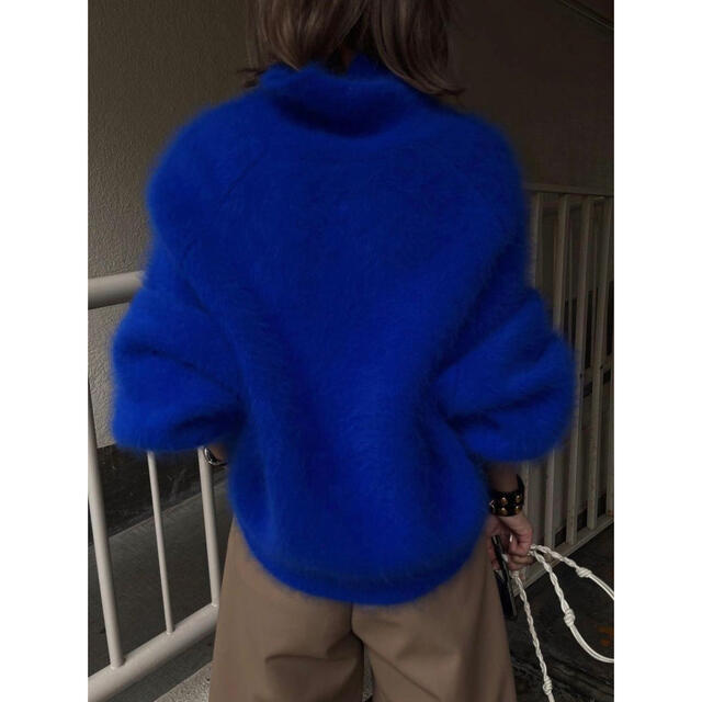 Ameri 新品タグ付きPOPPING COLOR ANGORA KNIT