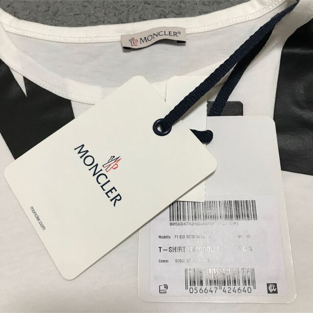 MONCLER(モンクレール)のmonclerプリントロゴTシャツ メンズのトップス(Tシャツ/カットソー(半袖/袖なし))の商品写真