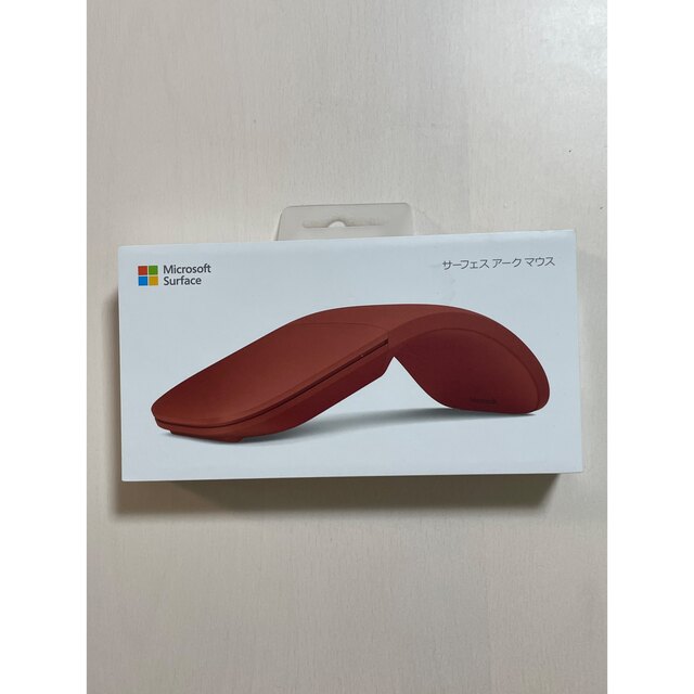 Microsoft(マイクロソフト)の【新品未開封】Microsoft  Surface Arc Mouse レッド スマホ/家電/カメラのPC/タブレット(PC周辺機器)の商品写真