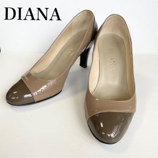 ダイアナ(DIANA)のDIANA  ダイアナ　パンプス　ハイヒール　22.5cm エナメル(ハイヒール/パンプス)