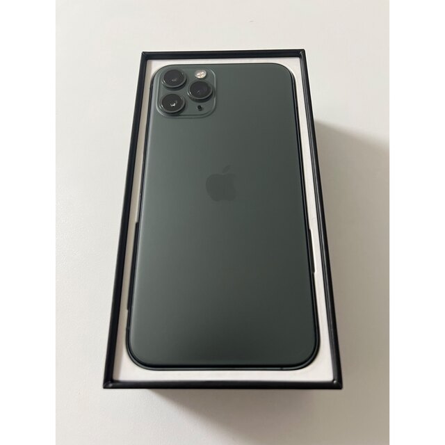 スマートフォン/携帯電話iPhone 11 Pro ミッドナイトグリーン 64