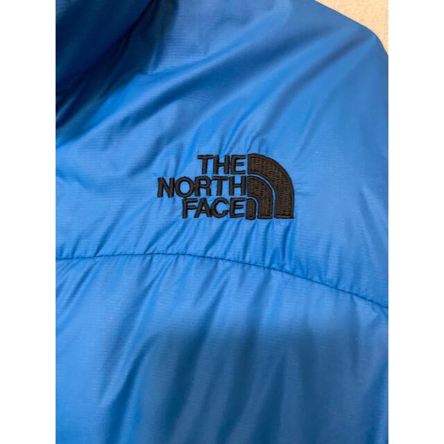 THE NORTH FACE(ザノースフェイス)のNORTH ノースフェイス ダウンジャケット　150 センチ　ブルー キッズ/ベビー/マタニティのキッズ服男の子用(90cm~)(ジャケット/上着)の商品写真