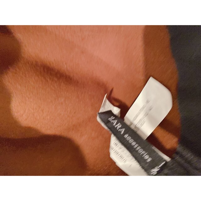 ZARA(ザラ)の美品♡ZARA♡キャメルカラーオシャレハット♡ レディースの帽子(ハット)の商品写真