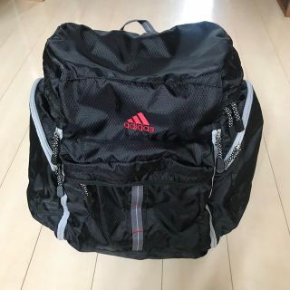 アディダス(adidas)のアディダス　リュックサック　キッズ　黒　修学旅行(リュックサック)