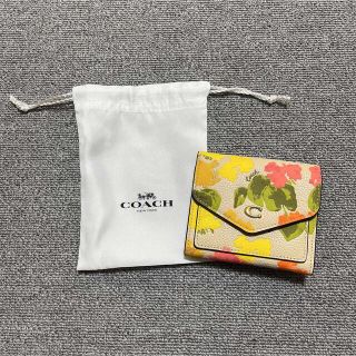 コーチ(COACH)のCOACH ミニ財布 三つ折り 新品未使用 正規品(財布)