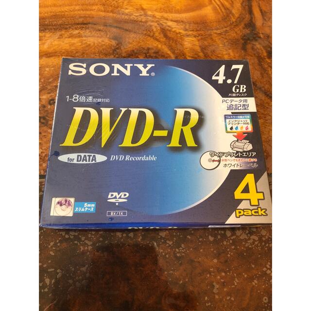 SONY dvd-r 4.7GB スマホ/家電/カメラのPC/タブレット(PC周辺機器)の商品写真