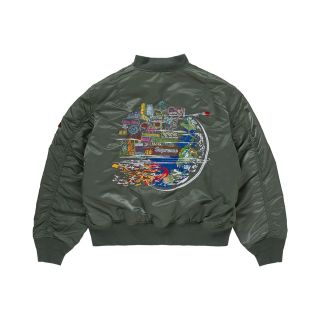 Supreme - 登坂広臣着用 supreme glove ma-1 Lサイズの通販 by