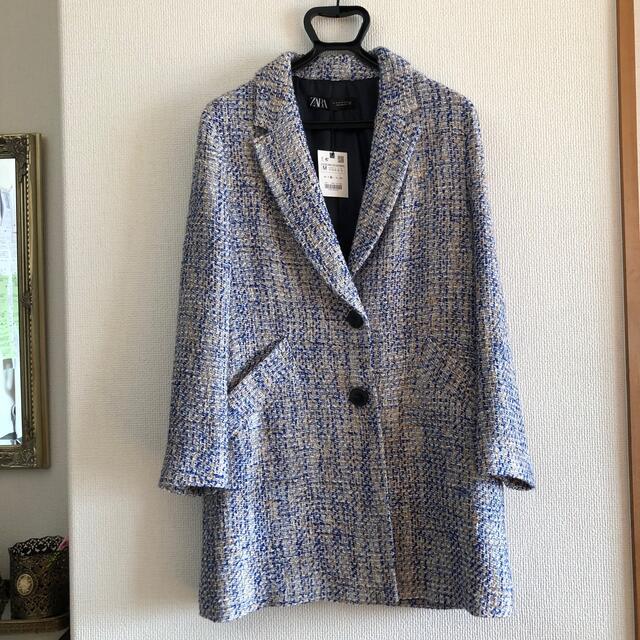 ZARA - 新品 ZARA ハーフコート ジャケットの通販 by E.ROSE|ザラなら