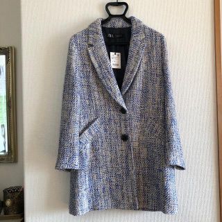 ザラ(ZARA)の新品　ZARA ハーフコート　ジャケット(チェスターコート)