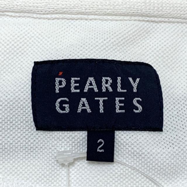 PEARLY GATES(パーリーゲイツ)のパーリーゲイツ 半袖ポロシャツ サイズ2 M レディースのトップス(ポロシャツ)の商品写真