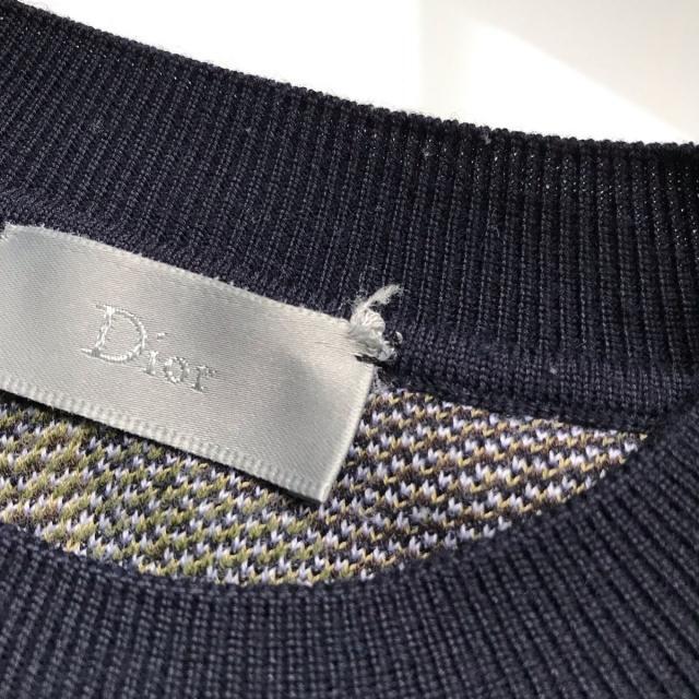 DIOR HOMME(ディオールオム)のディオールオム 半袖セーター サイズXXS XS メンズのトップス(ニット/セーター)の商品写真