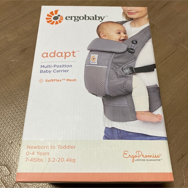 Ergobaby - エルゴベビーADAPT SOFTFLEX グレー