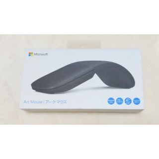 マイクロソフト(Microsoft)のマイクロソフトアークマウス　黒　ほとんど新品(PC周辺機器)