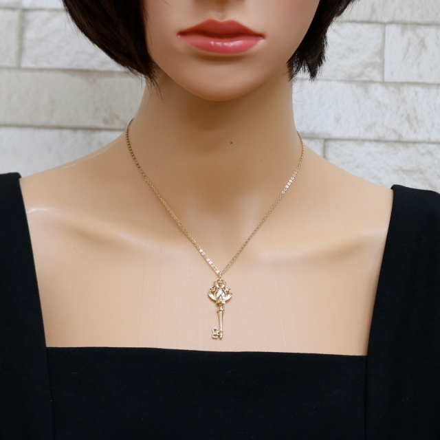 ミキモト MIKIMOTO ペンダントトップ 鍵 K18ゴールド 中古 ミキモト MIKIMOTO ペンダントトップ 鍵 K18ゴールド 中古