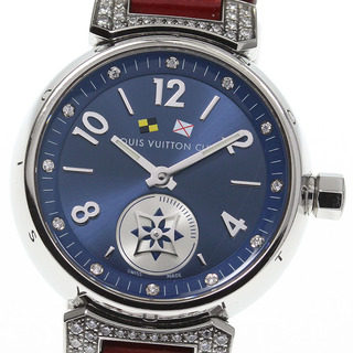 ルイヴィトン(LOUIS VUITTON)のルイ・ヴィトン LOUIS VUITTON Q12M4 タンブール ラブリーカップ ラグダイヤ クォーツ レディース _705315(腕時計)
