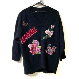 ドルチェアンドガッバーナ(DOLCE&GABBANA)のドルチェアンドガッバーナ 長袖セーター 38(ニット/セーター)