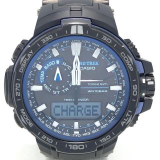 カシオ(CASIO)のカシオ 腕時計 PRO TREK(プロトレック) 黒(その他)