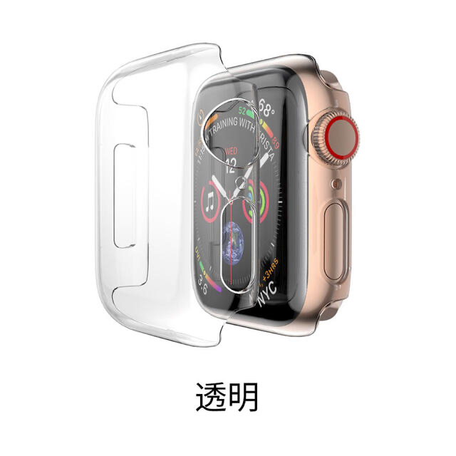 【ラスト一点】Apple Watch カバー　クリア　40mm ハードケース スマホ/家電/カメラのスマホアクセサリー(モバイルケース/カバー)の商品写真