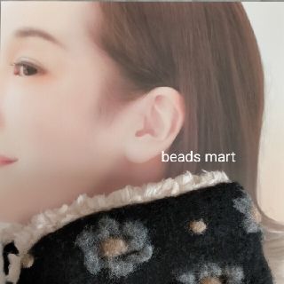 〈あいちゃん様専用〉beads mart HMマフラー花ドットGYre×BK(マフラー/ストール)