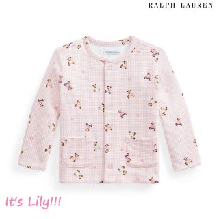 ラルフローレン(Ralph Lauren)の18m85cm   ラルフローレン  リバーシブル　カーディガン　ベア　チェック(Ｔシャツ)