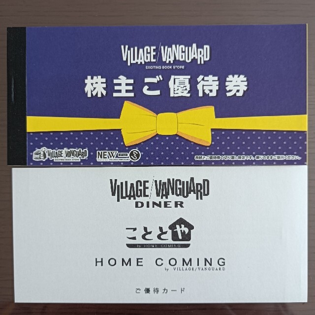 優待券/割引券【送料込】ヴィレッジヴァンガード　株主優待12,000円分