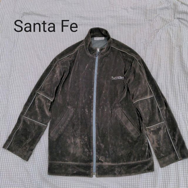 Santafe(サンタフェ)のサンタフェ Santa Fe ジャージ トラックジャケット ブルゾン ベロア メンズのトップス(ジャージ)の商品写真