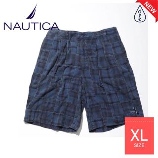 ノーティカ(NAUTICA)のNAUTICA Patchwork Madras Shorts XLサイズ(ショートパンツ)