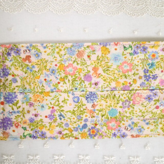 franche lippee(フランシュリッペ)のデフトバン　22fabric 花パズルピンク　yukiemon ユキエモン ハンドメイドのアクセサリー(ヘアアクセサリー)の商品写真