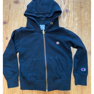 チャンピオン(Champion)のチャンピオン　パーカー　120 黒(ジャケット/上着)