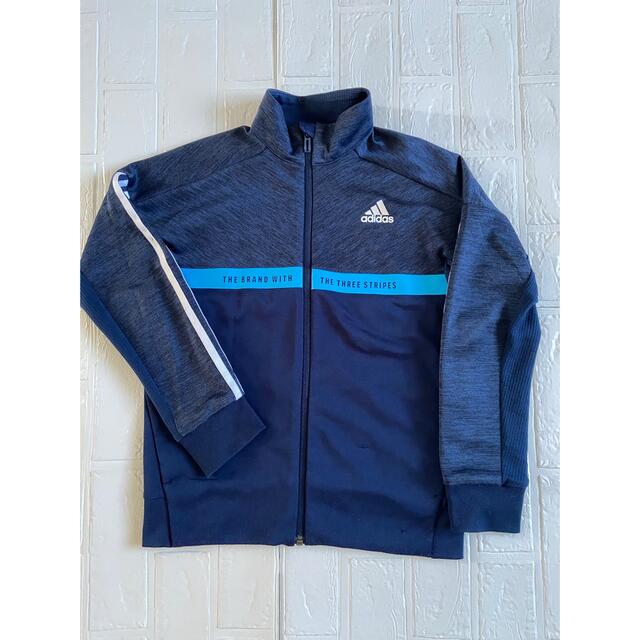 adidas(アディダス)のアディダス　140 長袖　ジャージ キッズ/ベビー/マタニティのキッズ服男の子用(90cm~)(ジャケット/上着)の商品写真