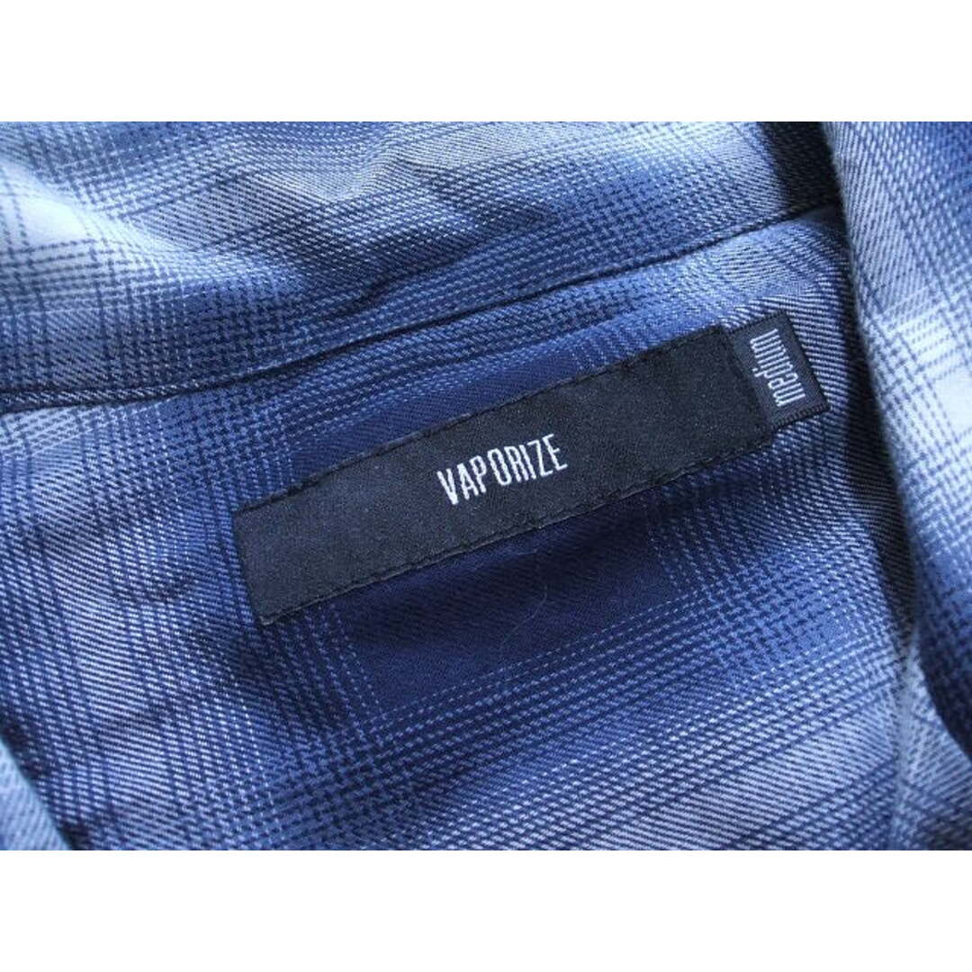 VAPORIZE(ヴェイパライズ)のVaporize Double Open Color Shirt サイズM 長袖シャツ ヴェイパライズ メンズのトップス(シャツ)の商品写真