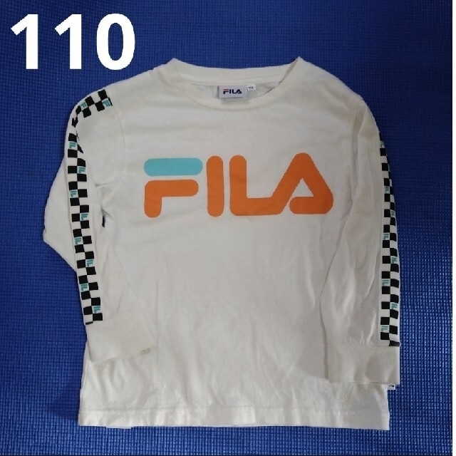 FILA(フィラ)のFILA　長袖　110 キッズ/ベビー/マタニティのキッズ服女の子用(90cm~)(Tシャツ/カットソー)の商品写真