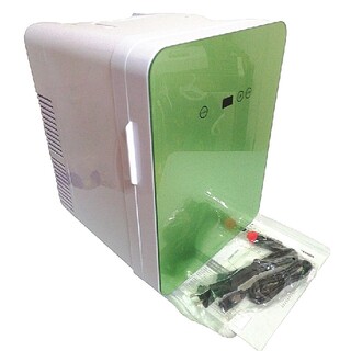 未使用　VRSOS 冷温庫 ９L VS-409GR　グリーン　車載冷蔵庫　2電源(冷蔵庫)